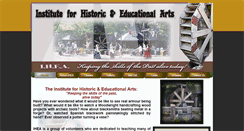 Desktop Screenshot of historicarts.com